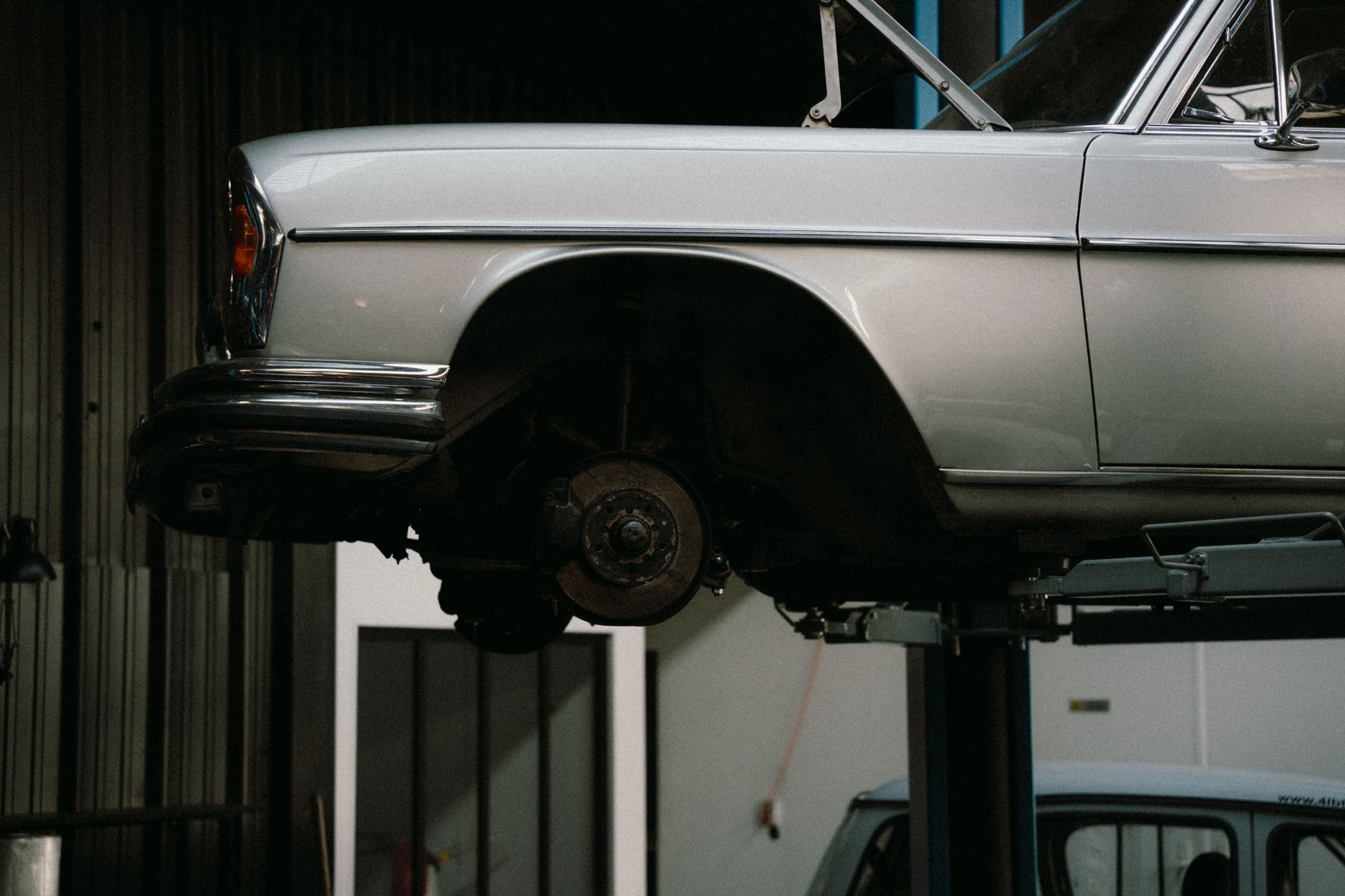 Professional tire service center